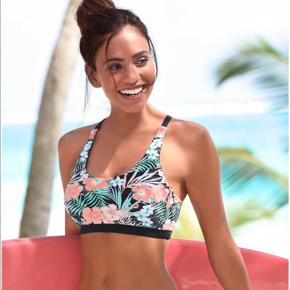 Lascana for Venus Tropical Flower Swim Top